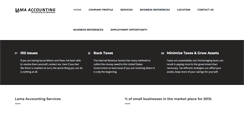 Desktop Screenshot of lamaaccounting.com